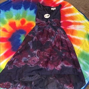 Purple water colored dress brand new